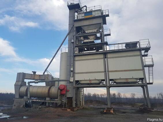 Használt Ammann aszfalttelep 160 t/h, 2008