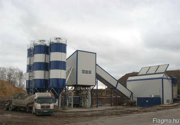 Betongyár állóberendezés SUMAB T-120 (120 m3/h) Svédország