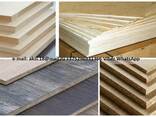 Chipboard, laminated chipboard, MDF, HDF, plywood - фото 1
